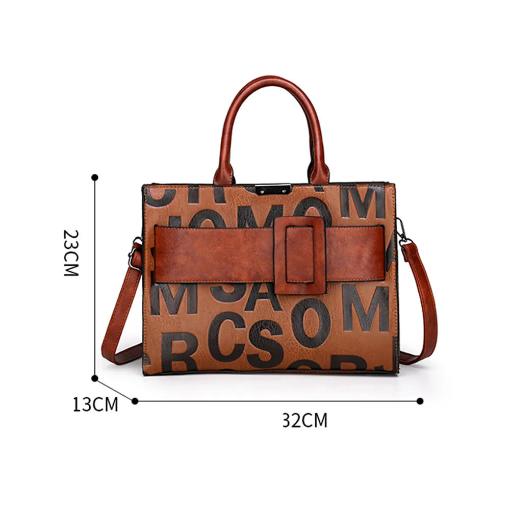 size of Leather Bag Vintage Sets