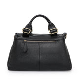 Back Leather High-capacity Handbag Leopard Print