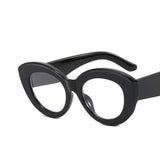 Black Leopard Big Frame Prescription Eyeglass