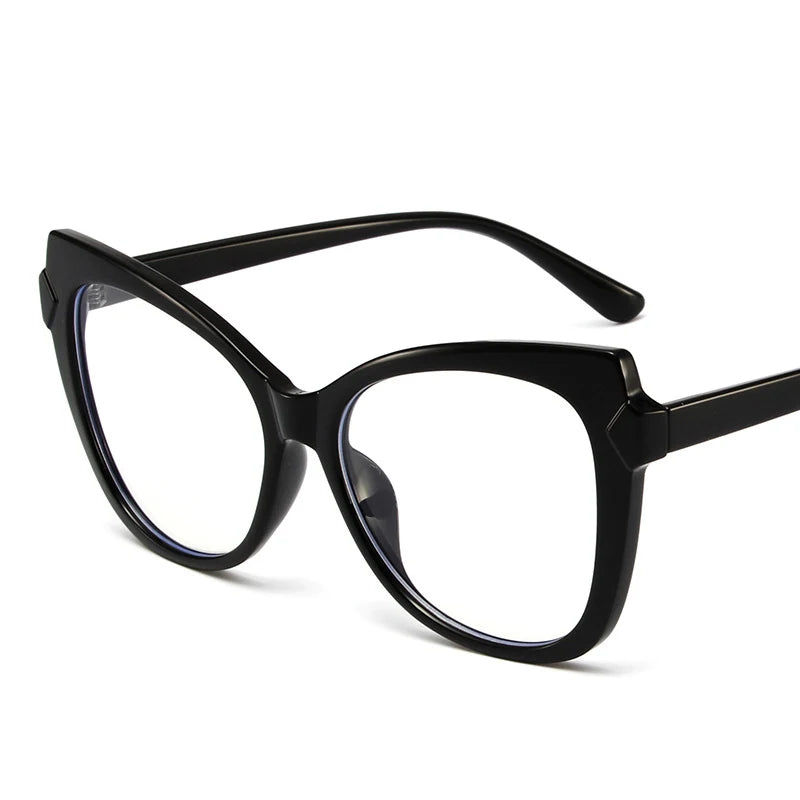 Black Computer Gaming Anti Blue-Ray Optical Eyeglasses