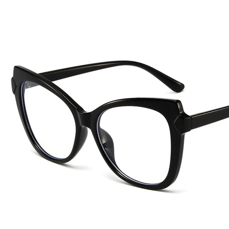 Black Computer Gaming Anti Blue-Ray Optical Eyeglasses