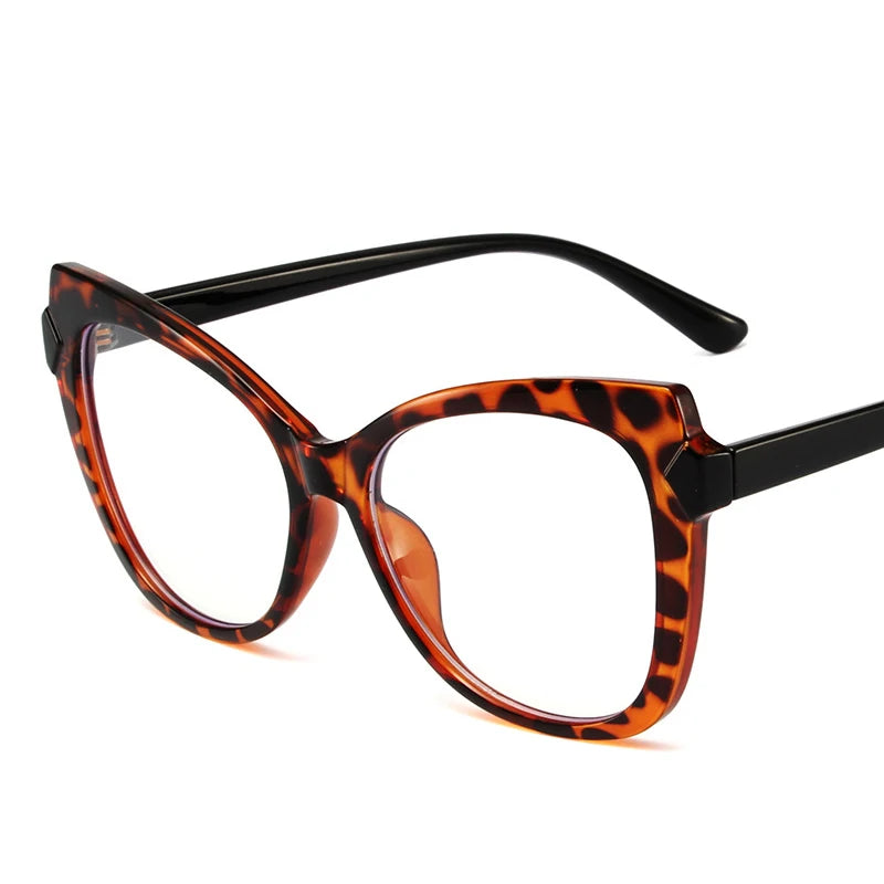 Black Leopard Computer Gaming Anti Blue-Ray Optical Eyeglasses
