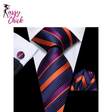 Light Color Striped Business Wedding Party Neckties Sassy Chick Logo
