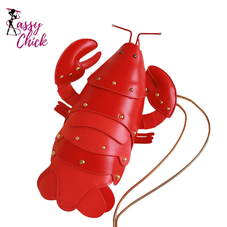 Lobster Style Chain Purses Mini Bag Sassy Chick Logo
