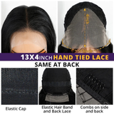 Size of Long Body Wave 13x4 Lace Frontal Wig Synthetic