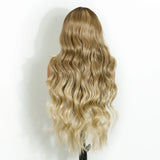 Blonde Long Body Wave 13x4 Synthetic Lace Frontal Wigs