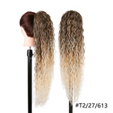Long Curly Drawstring Ponytail Synthetic 