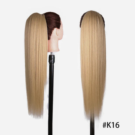 Long Curly Drawstring Ponytail Synthetic 