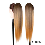 Long Curly Drawstring Ponytail Synthetic 