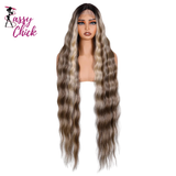 Long Deep Body Wavy Synthetic Lace Front Wigs Sassy Chick Logo