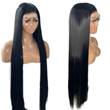 Long Silky Straight Futura Synthetic Lace Front Wigs