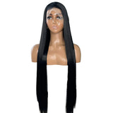 Long Silky Straight Futura Synthetic Lace Front Wigs
