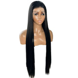 Long Silky Straight Futura Synthetic Lace Front Wigs