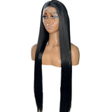 Long Silky Straight Futura Synthetic Lace Front Wigs