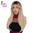 Long Straight Layered with Bangs Synthetic Wigs Sassy Chick Logo