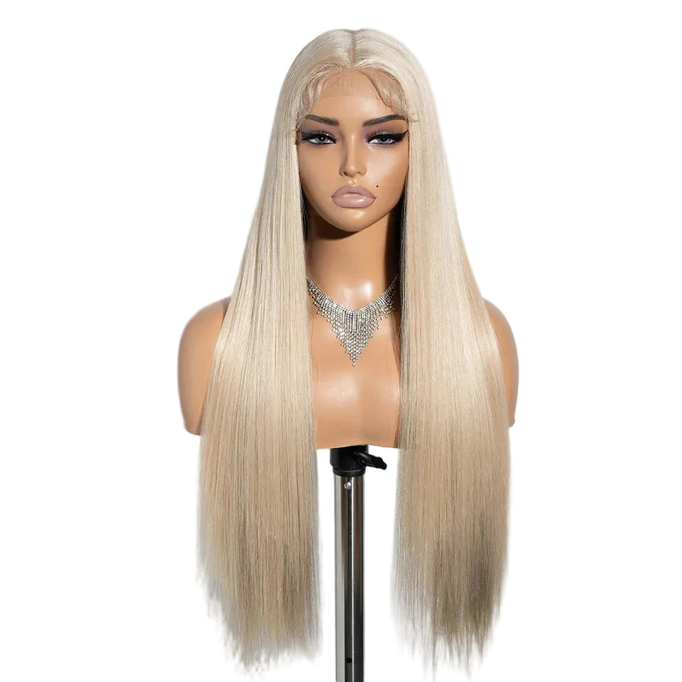 Brown Long Straight Synthetic Easy Wear Cosplay Wigs