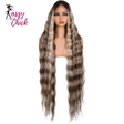 Long Wavy Lace Noble Synthetic Lace Front Wig Sassy Chick Logo