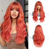 Long Wavy Ombre Blonde Synthetic Wig