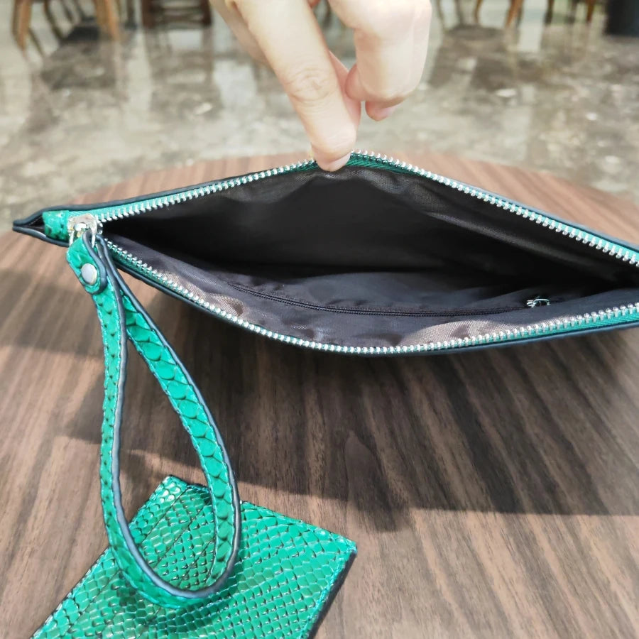 Luxury 3D Serpentine Women Clutch Bags