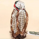 Luxury 90*90cm Square Autumn Accessory Scarf