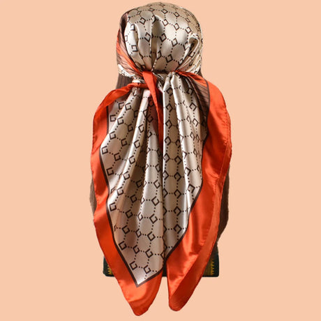 Luxury 90*90cm Square Autumn Accessory Scarf