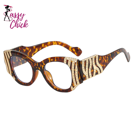 Luxury Anti Blue Light Eyewear Sassy Chick Logo