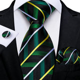 Luxury Blue Plaid Dot Solid Wedding Accessories Necktie