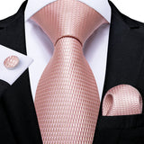 Luxury Blue Plaid Dot Solid Wedding Accessories Necktie
