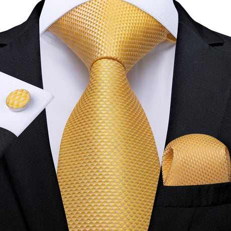 Luxury Blue Plaid Dot Solid Wedding Accessories Necktie