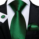 Luxury Blue Plaid Dot Solid Wedding Accessories Necktie