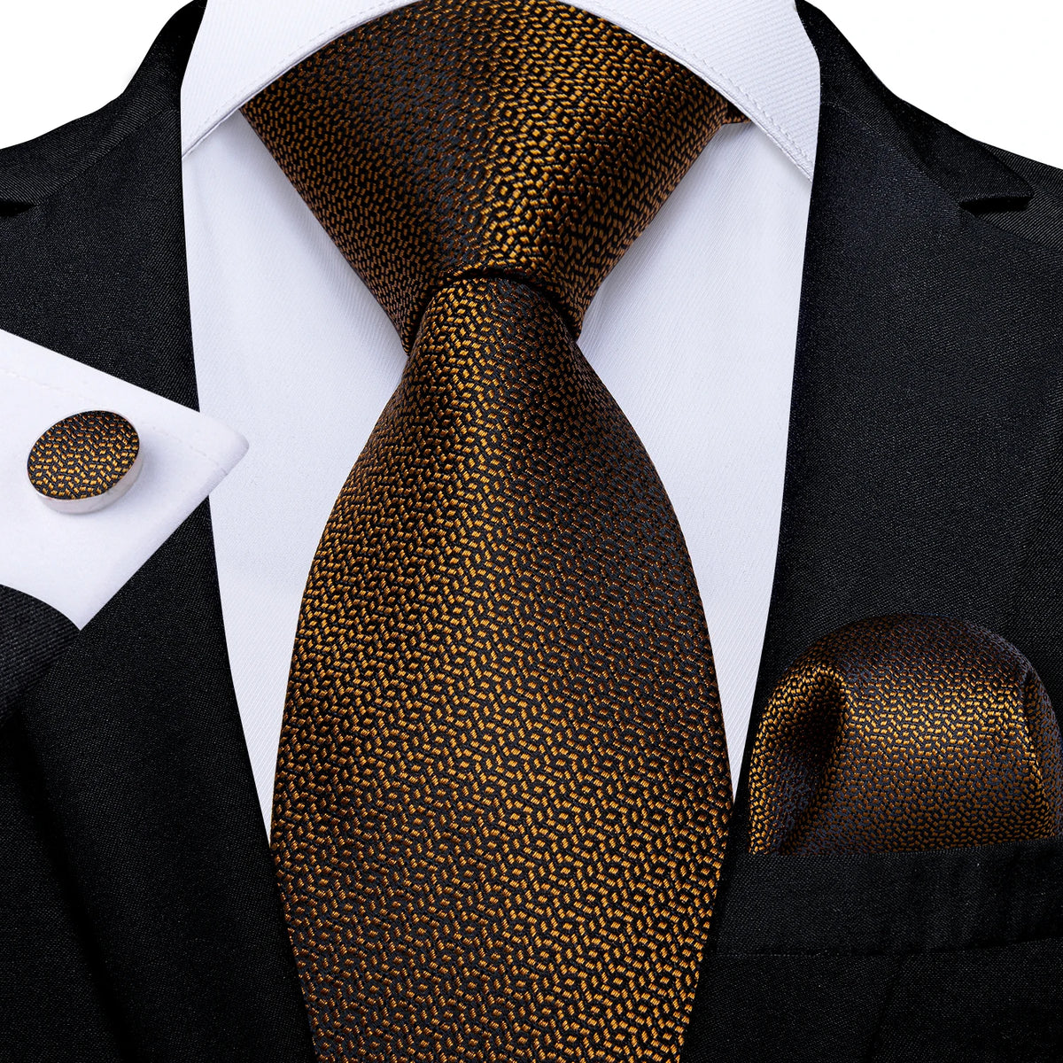 Luxury Blue Plaid Dot Solid Wedding Accessories Necktie