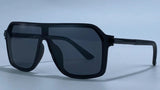 Black Luxury Brand Metal Frame Outdoor Sunglasses