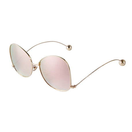 Luxury Butterfly Design Beads Irregular Sunglasses