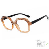 Black Brown Luxury Cat Eye Anti Blue Light Blocking Eyeglasses