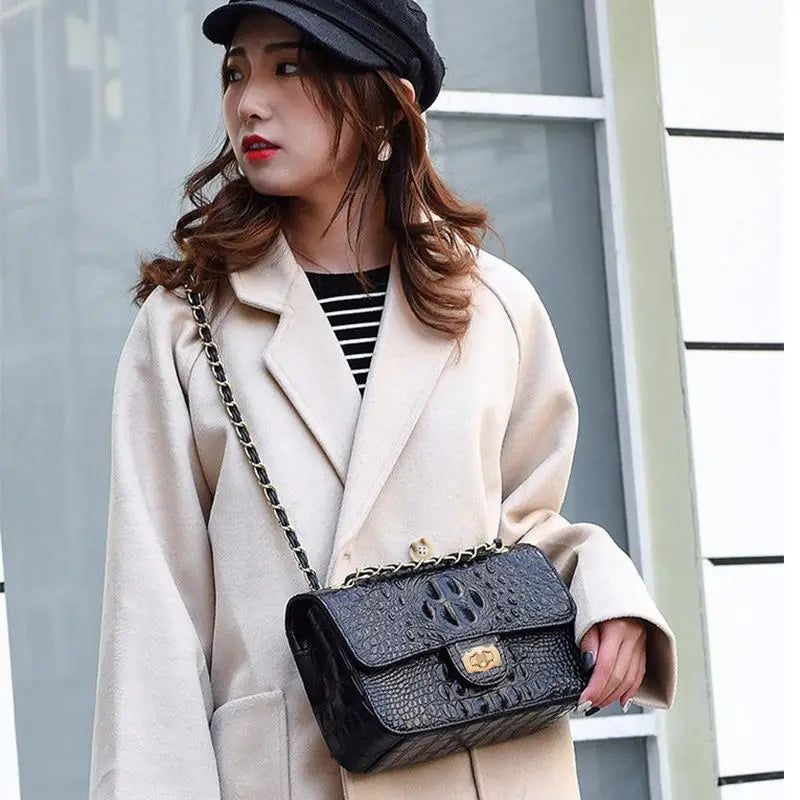 Luxury Chain Woman Crossbody Handbag