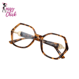 Luxury Design Anti Blue Light Blocking Glasses Sassy Chick Logo