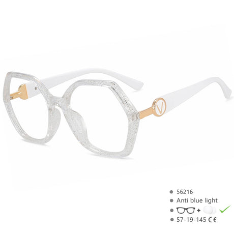 White Luxury Design Anti Blue Light Blocking Glasses