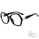 Black Luxury Design Anti Blue Light Blocking Glasses