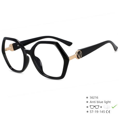 Black Luxury Design Anti Blue Light Blocking Glasses