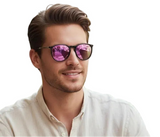 Model Using Luxury Driving Polarized UV400 Sunglasses