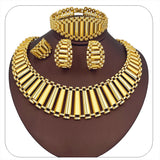 Luxury Exaggerate Party Wedding Jewelry Set 