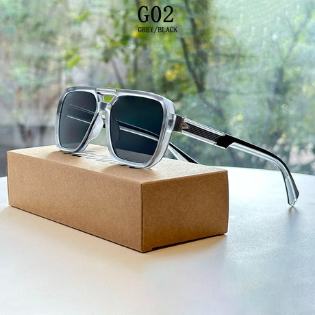 Luxury Fashion Square Men Sunglasses