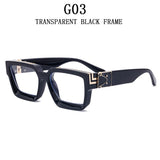 Luxury Fashion Square Oversized Millionaire Sunglasses