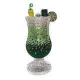 Green Luxury Glass Design Purse Crystal Evening Diamond Bags