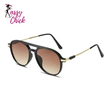 Luxury Gradient Pilot Sunglasses Sassy Chick Logo