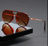 Luxury Gradient Pilot Sunglasses