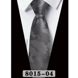 Gray Luxury Gray Pink Jacquard Woven Necktie