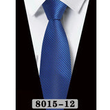 Blue Luxury Gray Pink Jacquard Woven Necktie