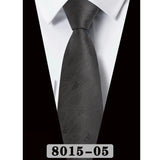Black Luxury Gray Pink Jacquard Woven Necktie