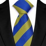  Luxury Blue Green Color Floral Paisley Men's Ties